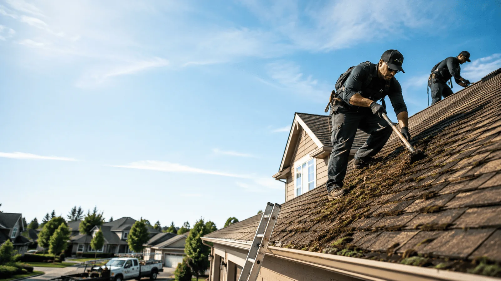 Roof Moss Removal in Teutopolis, IL near me